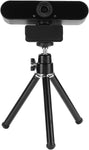 ciciglow PC Webcam, 1080P Computer Web Camera with Tripod Built?in Microphone Support 360 Degree Rotating Drive?Free Webcam for Video Conference Live Broadcast.
