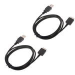 2pcs USB Sync Data Cable for Sony Walkman NW-A55 A56 A57 A55HN A56HN A57HN NW-A35 NW-A45 NW-ZX300 ZX300A NW-WM1A WM1Z(Pack of 2)