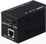 180 ft. HDMI Extender 1080p Over Single CAT5e/CAT6 Ethernet Cable Upto 180 ft. (60 m) at 1080p