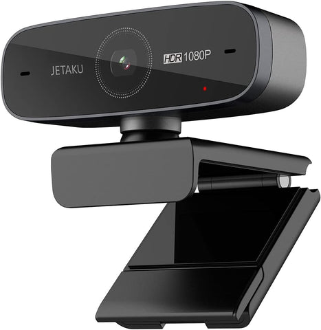 JETAKu Autofocus 60Fps Webcam with Microphone - Adjustable PC Camera for Streaming, Video Calling and Recording Full HD Web Camera Plug and Play Compatible with Windows/Android/Google/Mac