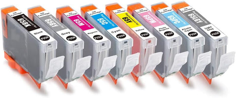 Compatible Canon pro 200 Ink cartridges Replacement for Canon Pixma Pro 200 Ink | Cli 65 | Cli-65 Ink | Canon Pixma Pro 200 Ink cartridges | Cli 65 Ink Canon | Cli-65 8 Color Pack | Cli-65 Ink