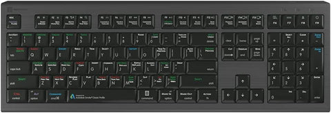 Logickeyboard Designed for Autodesk Smoke Compatible with MacOS- Astra 2 Backlit Keyboard # LKB-SMOKE-A2M-US