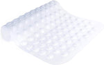 Kenney Microban Protected Bubble Bath Mat, 30.75" L x 15.25" W, Frosted