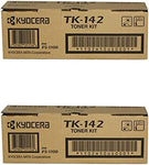 Kyocera TK-142 (TK142) Black Toner Cartridge 2-Pack for FS-1100