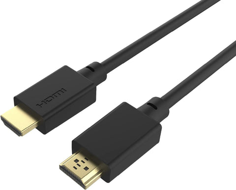 TALK WORKS HDMI Cable 12ft. PVC - Supports High Speed Bandwidth of 18Gbps, 4K, 3D, 60Hz, and X.V. Color - High Speed Cable - for TV, Gaming, and More - Durable and Anti-Wear Design