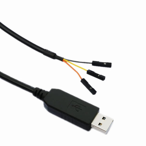 Jxeit FTDI TTL-232R-RPI USB to TTL Serial Debug Cable for Raspberry Pi Module, 3V3,3 Way