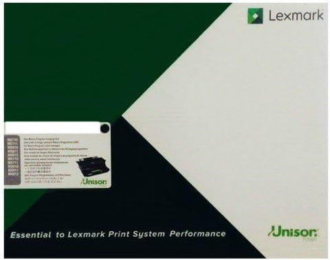 Lexmark 78c0zv0 Return Program Imaging Kit, 125,000 Page-Yield, Black