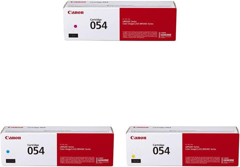 Canon Genuine Toner, Cartridge 054 Magenta (3022C001) 1 Pack Color imageCLASS MF641Cdw, MF642Cdw, MF644Cdw Genuine Toner, Cartridge 054 Genuine Toner, Cartridge 054 Yellow