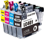 Compatible LC401XL Ink cartridges for Brother Printer | Replacement for Brother MFC-J1010DW Ink | Compatible Brother MFC-J1010DW Ink cartridges | Replacement for Brother LC401XL Ink cartridges