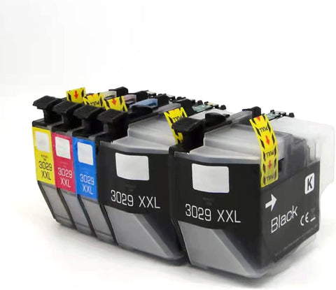 BJ-INK Replacement for Brother LC3029 LC3029 XXL MFC J5830DW Ink Cartridges for Brother MFC-J5830DW MFC-J6535DW MFC-J6935DW MFC-J5830DW XL MFC-J6535DW XL Printer