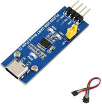 PL2303 USB to UART (TTL) Communication Module, USB-C Connector,Adopts PL2303GS New Version Device,Compatible 1.8V/2.5V/3.3V/5V Logic Level