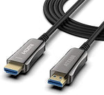 Antephant HDMI to HDMI 2.0 4K 100Ft Fiber Optic Cable High Speed 18Gbps Support 4K@60Hz Static HDR RAC 3D Blue-ray HD DVD