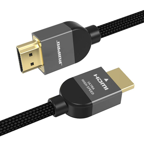 RUIPRO 8K HDMI Ultra High Speed Certified Cable 10 Feet 48Gbps 8K60Hz 4K120Hz Dynamic HDR eARC HDCP2.2/2.3 for RTX4080/4090/3080/3090, Xbox S/X, PS5/4, AVR, Projector, LG/Samsung/Sony TV