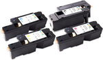 SPTC Compatible Toner Cartridge 106R01630 106R01627 106R01628 106R01629 Replacement for Xerox Phaser 6000 6010 Workcentre 6015 Printers 4 Set