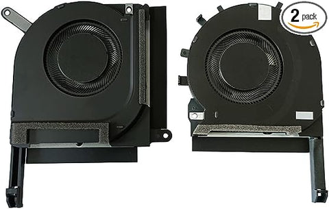 (1 Pair) New CPU GPU Cooling Fan Intended for ASUS TUF Gaming (2021) FX506HC FX506HCB FX506HEB FX506HM FX506H FA506QM FA506QR FA506Q FA706QR RTX 3050 3050Ti 3060 Series Fan DC5V