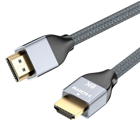 Sorthol 8K HDMI Cable 6.6ft, 48Gbps High Speed 8K HDMI Cable 2.1 4K@120Hz 8K@60Hz Dynamic HDR Compatible with Roku Apple TV/HDTV/PS5/Blu-ray Sony LG Samsung Xbox Series