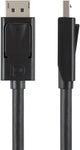 Belkin F2CD001B06-E DisplayPort-Male to HDMI-Male Cable (6 Feet, Black)