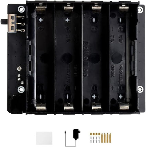 UPS Power Module (B) for Jetson Nano B01 and 2GB Version, Uninterruptible 5V Power Supply, 5A High Current, Real Time Monitoring, with Pogo Pins Connector