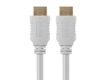 Monoprice HDMI High Speed Cable - 10 Feet - White, 4K@60Hz, HDR, 18Gbps, YUV 4:4:4, 28AWG - Select Series