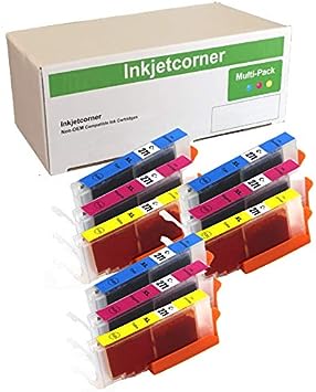 Inkjetcorner Compatible Ink Cartridges Replacement for CLI-271XL CLI 271 for use with MG5720 MG6820 TS5020 TS6020 MG7720 TS8020 TS9020 (3 Cyan, 3 Magenta, 3 Yellow, 9-Pack)