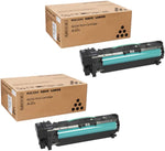 Ricoh 407507 Black Toner Cartridge 2-Pack for SP 6430