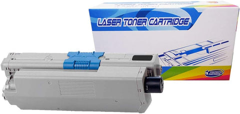 Inktoneram Compatible Toner Cartridge Replacement for Okidata C310 C510 C310dn C330dn C331dn C510dn C511dn C530dn C531dn MC351dn MC352dn MC361dn MC362dn MC561dn MC562dn 44469801 (Black)