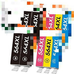 GSGSC Ink cartridges Replacement for Cyan 564 Printer Ink