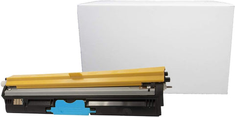 Inktoneram Compatible Toner Cartridge Replacement for Okidata C110 C130n MC160 MFP 44250715 (Cyan)