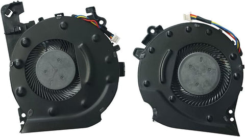 (1 Pair) New CPU GPU Cooling Fans Intended for HP Pavilion 15-CX Series Laptop Replacement Fan L20334-001 L20335-001 TPN-C133