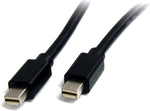 StarTech.com 6ft (2m) Mini DisplayPort Cable - 4K x 2K Ultra HD Video - Mini DisplayPort 1.2 Cable - Mini DP to Mini DP Cable for Monitor - mDP Cord - M/M (MDISPLPORT6)