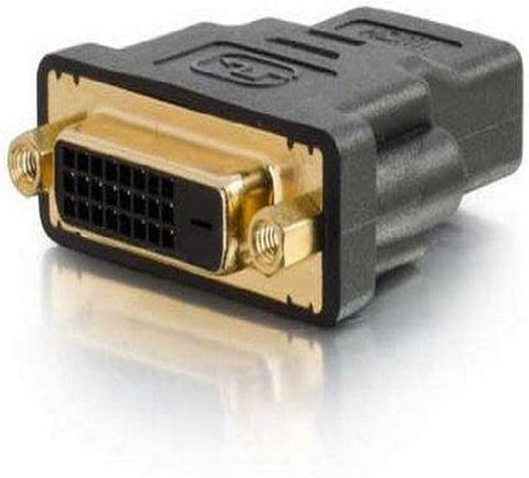 C2G DVI to HDMI Cable, HDMI Adapter, Female to Female Adapter, Black, Cables to Go 18402