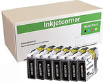 Inkjetcorner Compatible Ink Cartridges Replacement for LC203 XL LC203BK for use with MFC-J460DW MFC-J480DW MFC-J485DW MFC-J680DW MFC-J880DW MFC-J885DW (Black, 7-Pack)
