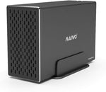 MAIWO K35272C 2 Bay 3.5 inch SATA RAID Storage Enclosure, Dual Bay Hard Drive Docking Station to USB3.1 Type-C 10Gbps, Support RAID 0 /1 /Large(JBOD) /Normal Mode