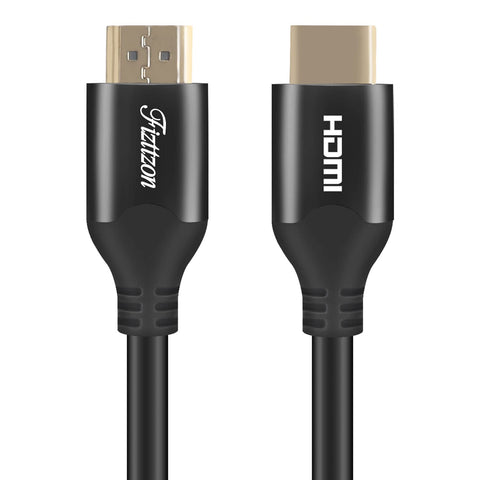 Fizttzon 4K HDMI Cable 30Ft High Speed HDMI 2.0 Cable Support 4K/60Hz,3D,1080P,18Gbps Transfer-Blcak