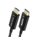 Aston Rock 8K Fiber Optic HDMI Cable 75ft,Long hdmi 2.1 Cable,48Gbps Bandwidth Support HDR HDCP2.3 eARC 8K60Hz,4K 120Hz Compatible with PS5,LG C9,RTX 3090/80,Xbox Series,in Wall CL3 Rated.