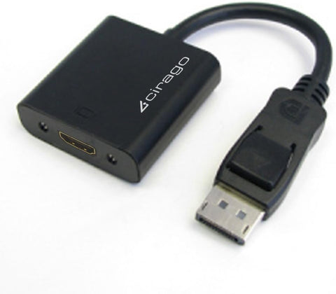 Cirago DisplayPort to HDMI Adapter (DPN1031) Black