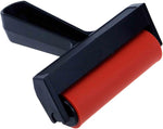 WDONAY 2 Pcs Vinyl Print Roller Print Roller Ink Cartridge 113mm/4.45" Red