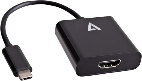 V7 USB-C (m) to HDMI (f) Adapter - Black - V7UCHDMI-BLK-1N