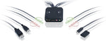 IOGEAR KVM 2-Port 4K Switch with DisplayPort, USB-C and Audio - GCS82DPC
