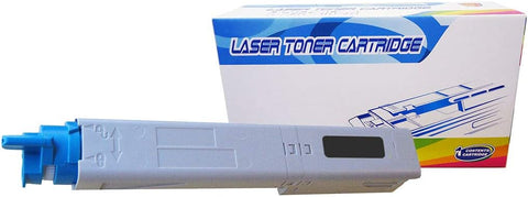 Inktoneram Compatible Toner Cartridge Replacement for Okidata C3400 C3400n C3530n MFP C3600n MC360n MFP 43459304 (Black)