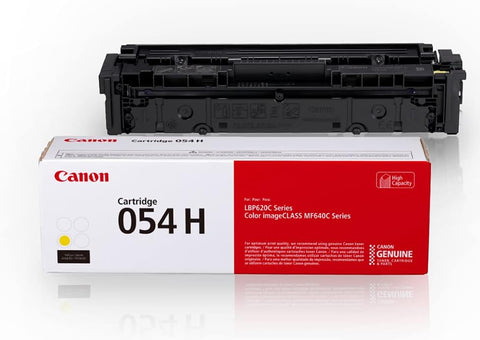 Canon Genuine Toner, Cartridge 054 Yellow, High Capacity (3025C001) 1 Pack, for Canon Color imageCLASS MF641Cdw, MF642Cdw, MF644Cdw, LBP622Cdw Laser Printer