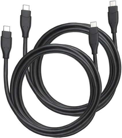 6.5ft USB 3.1 Type C to C with Emark IC - Dual Pack (4351)