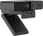 Cisco Desk Camera 4K in Carbon Black with up to 4K Ultra HD Video, Dual Microphones, Low-Light Performance, 1-Year Limited Hardware Warranty (CD-DSKCAM-C-US)