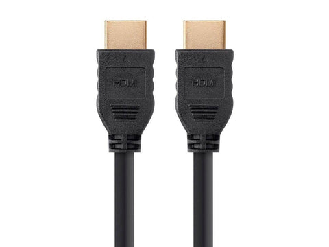 Monoprice HDMI Cable - 10 Feet - Black (5 Pack) No Logo, High Speed, 4K@60Hz, HDR, 18Gbps, YCbCr 4:4:4, 32AWG, CL2, Compatible with UHD TV and More - Commercial Series