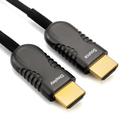 Pacroban Ultra Slim Fiber Optic HDMI Cable 35ft 4K 60Hz, HDR, HDCP 2.2, 18Gbps, Active, High Speed, High Video Resolution- 4K@60Hz 4:4:4 Slim Light HDMI +5V (35ft)