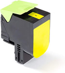 Green2Print Toner Yellow 1400 Pages Replaces Lexmark 78C10Y0 Toner Cartridge for Lexmark CX421adn, CX421, CX522ade, CX522, CX622ade, CX622, CX625ade, CX625adhe, CX625, CS421DN, CS421, CS431DW, CS