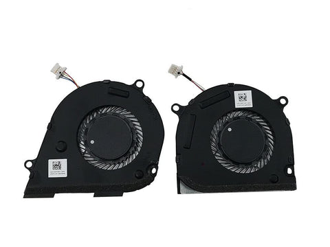 Jaemtsidulm CPU + GPU Cooling Fan Set for HP 15-dr1003ca 15-dr1010ca 15-dr1020ca 15-dr1058ms 15-dr1066nr 15-dr1070wm 15-dr1072ms 15-dr1075cl 15-dr1075cl 15-dr1076nr 15-dr1679cl Series