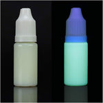 Invisible UV Black Light Ink for Inkjet Printers, Fluorescent Invisible UV Ink Visible only at Black Light (White, 10 ml)