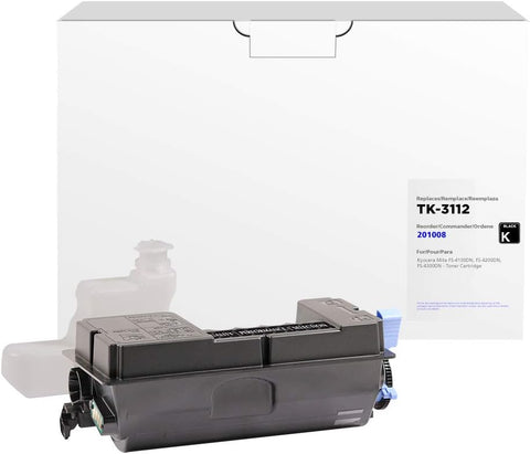 Clover Replacement Toner Cartridge for Kyocera TK-3112 | Black