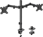 MOUNT PRO Dual Monitor Mount Fits 13-32 Inch/17.6lbs LCD Screen, Computer Monitor Desk Mount, Articulating Monitor Arm, Height Adjustable Monitor Stand for 2 Monitors, VESA Mount 75x75/100x100mm